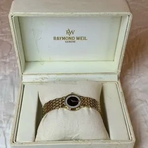 Raymond Weil Geneva Vintage Gold Plated and Diamond 24mm Watch Raymond Weil | Accessories | Raymond Weil Geneva Vintage  main image 3